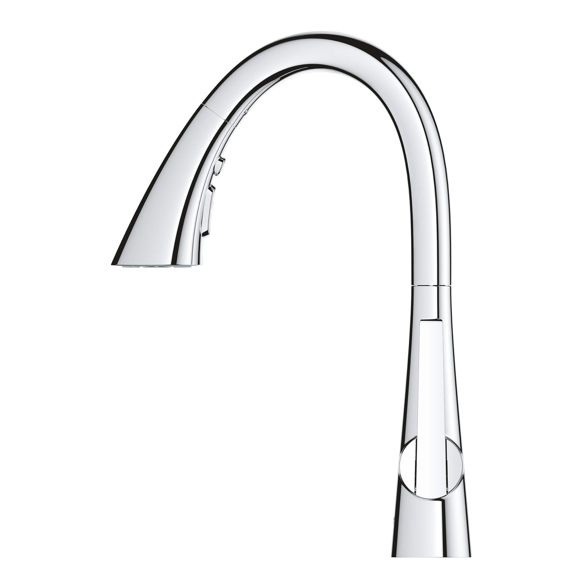 Single Handle Pull Down Triple Spray Bar Faucet  175 GPM GROHE CHROME